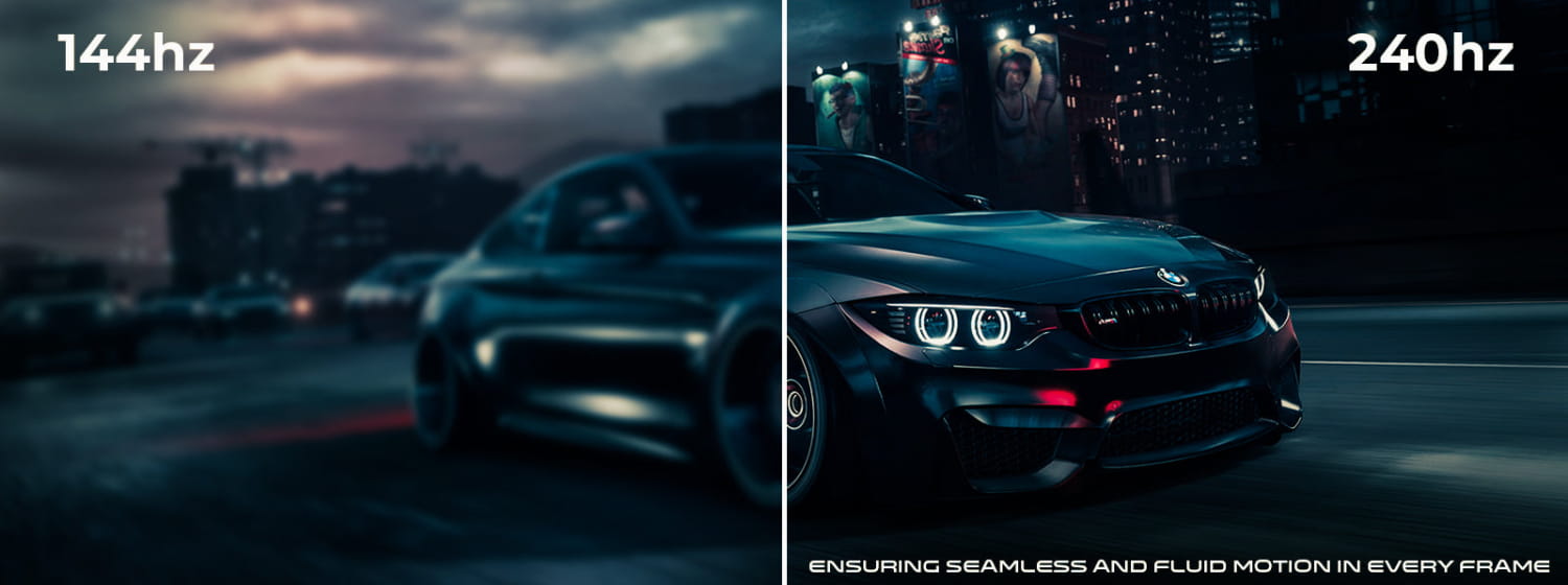 Gameon Goesp27240ips Esports Series 27’’ Fhd 240hz Mprt 0.5ms Hdmi 2.1 Fast Ips Gaming Monitor (supports Ps5) - Black