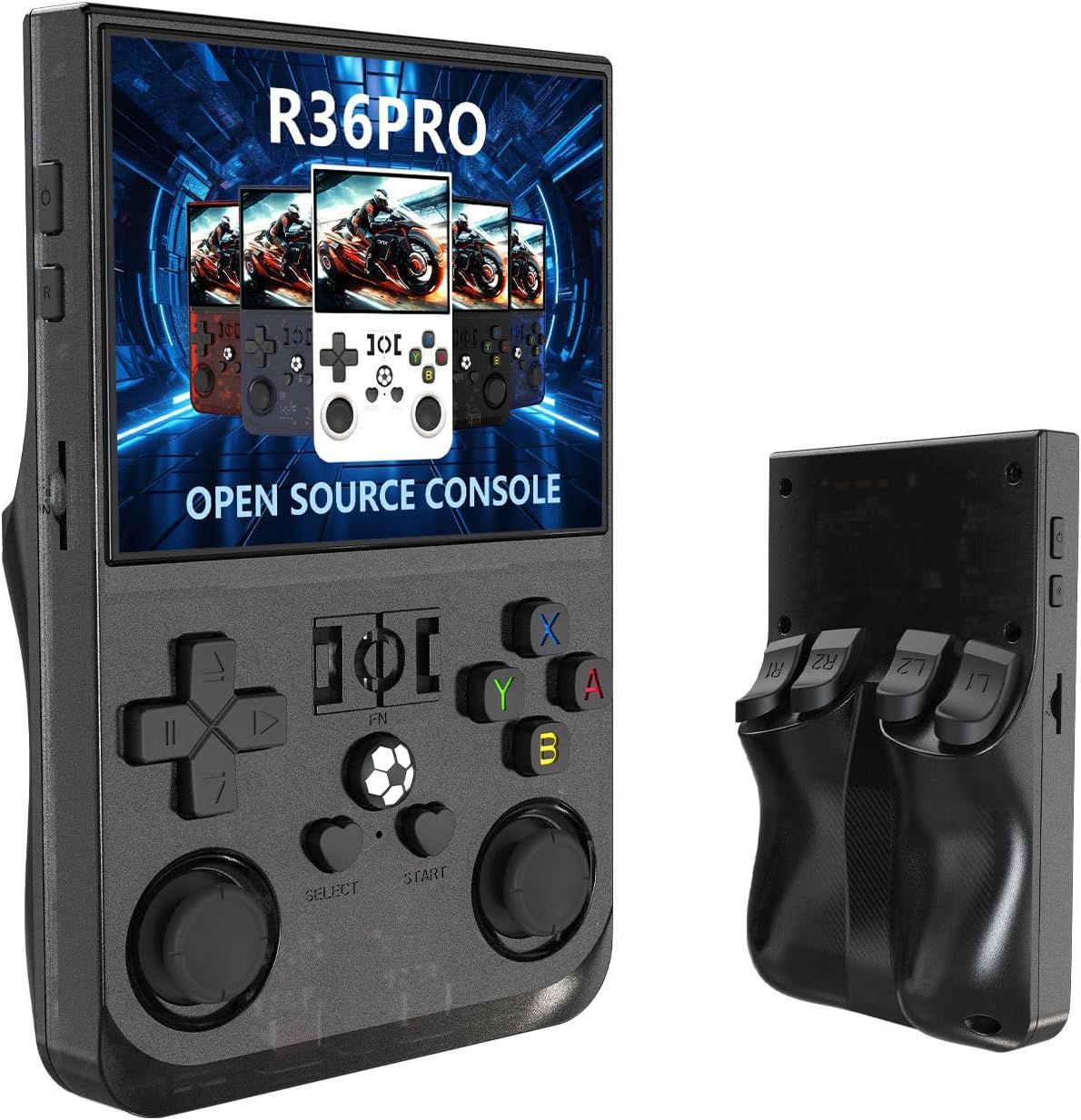 2025 R36 Pro 3.5inch IPS 128GB 18000+ Games Video Handheld Game Players 4000mAh