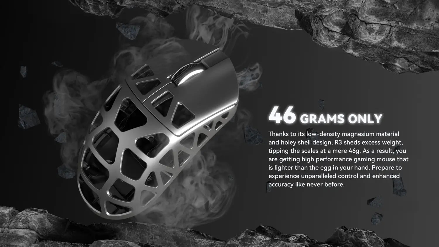 ATTACK SHARK R3 Magnesium Alloy Gaming Mouse 8K