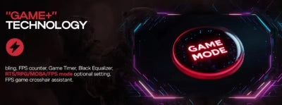 Gameon Gom27fhd190ips Midnight Pro x Series 27’’ Fhd 190hz Mprt 0.5ms Fast Ips Gaming Monitor (support Ps5) with Stand