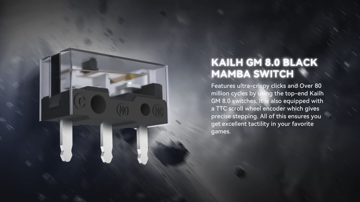 ATTACK SHARK R3 Magnesium Alloy Gaming Mouse 8K