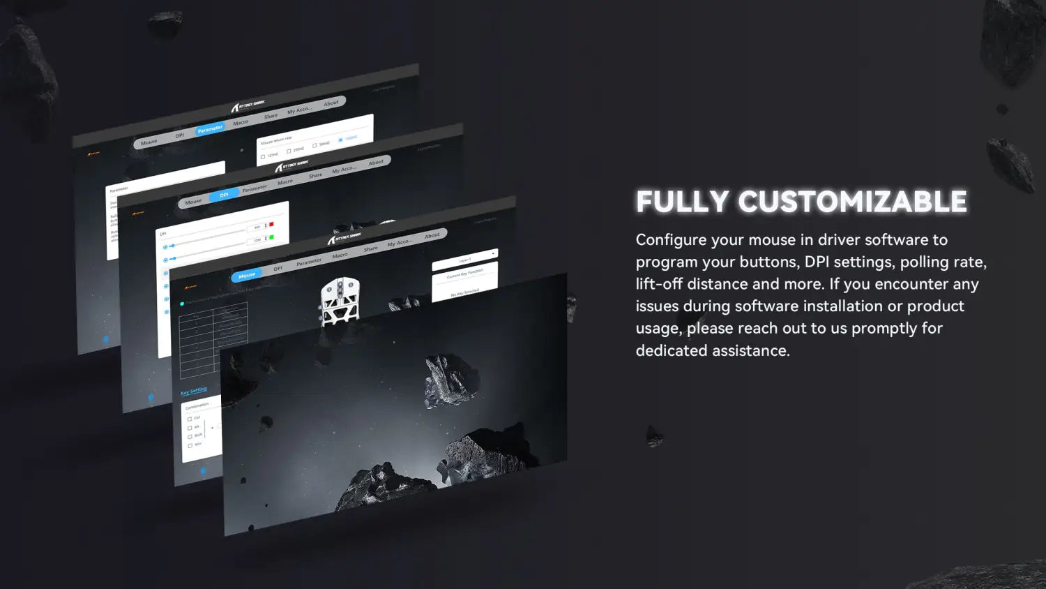 ATTACK SHARK R3 Magnesium Alloy Gaming Mouse 8K