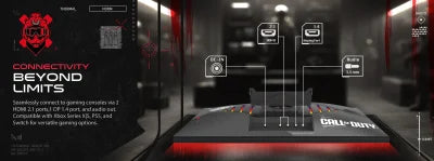 Call of Duty Officially Licensed Cod27fhd180ips 27 Inch Gaming Monitor - Fhd 1080p Gaming Monitor 180hz Ips 0.5ms