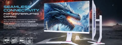 Gameon Goa24fhd360ips Artic Pro Series 24’’ Fhd Gaming Monitor 360hz Refresh Rate 0.5ms Mprt Hdmi 2.1 Fast Ips Panel