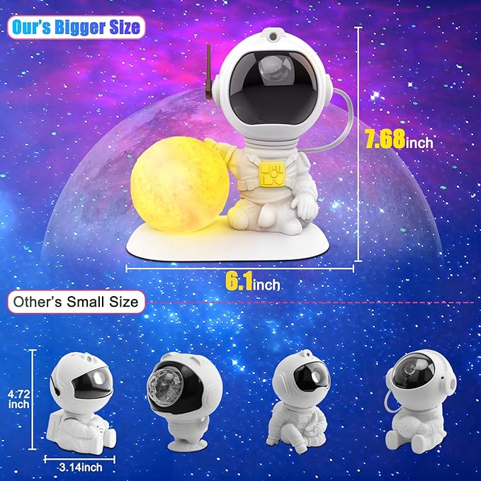 Astronaut Galaxy Projector 3 in 1 - Lights