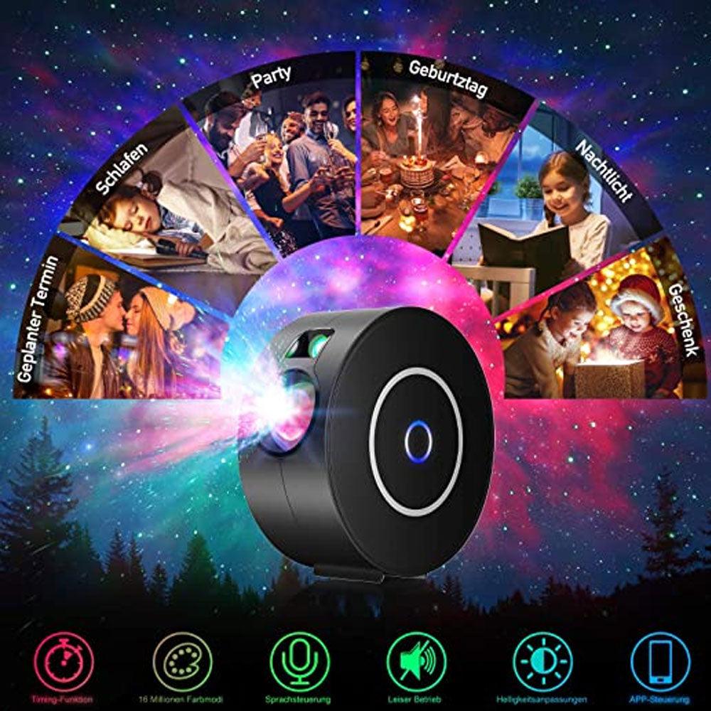 Aurora Starry Sky Projector Lightning