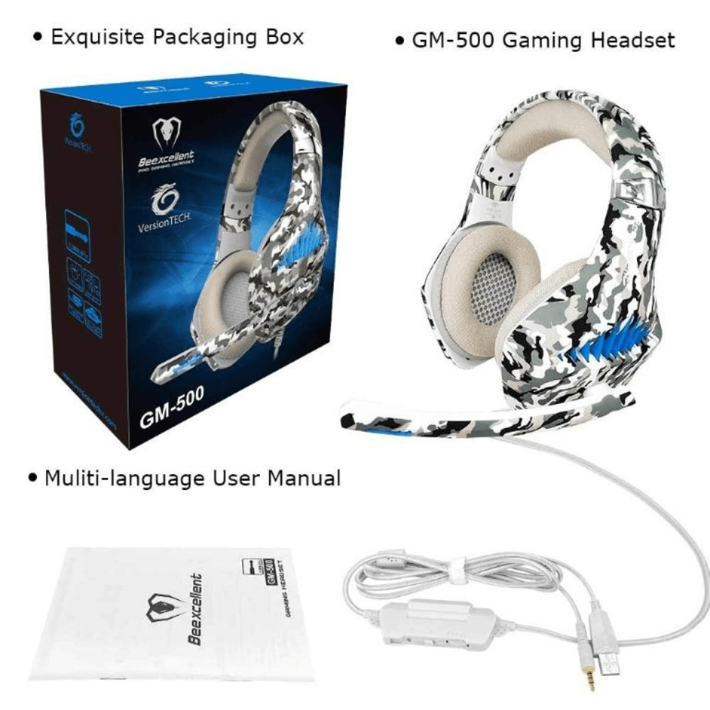 BEEXCELLENT GM 500 Gaming Headphones Audio