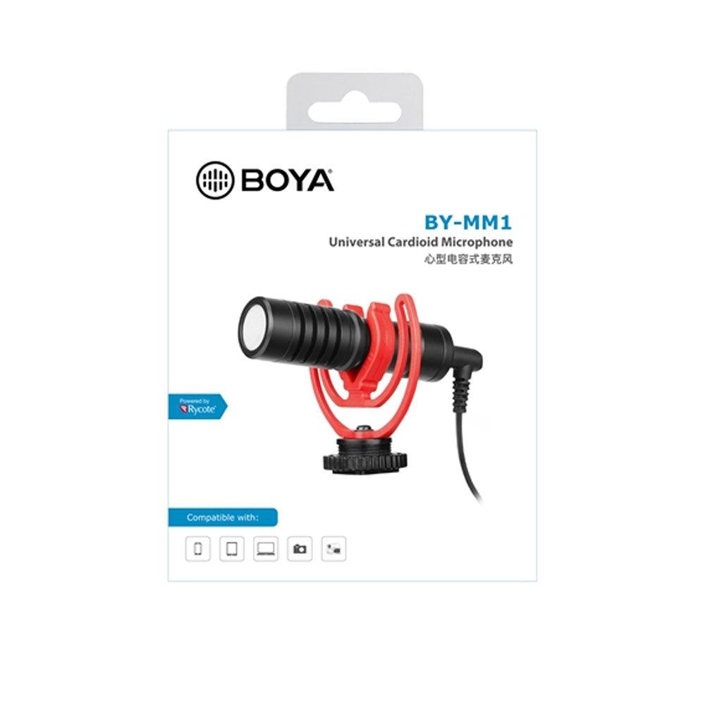 BOYA BY MM1 Video Microphone Streaming