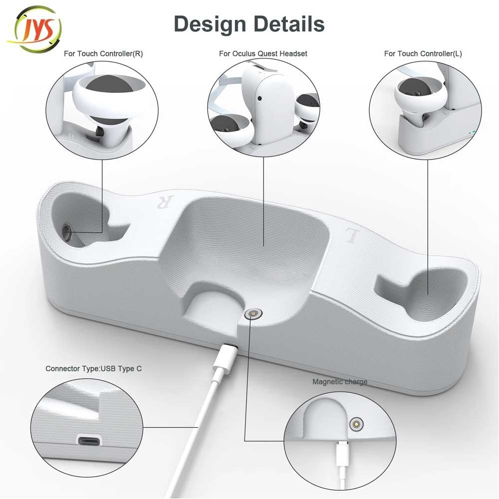 Charging Station and Display Stand for Oculus Quest 2 JYS OC003 Console