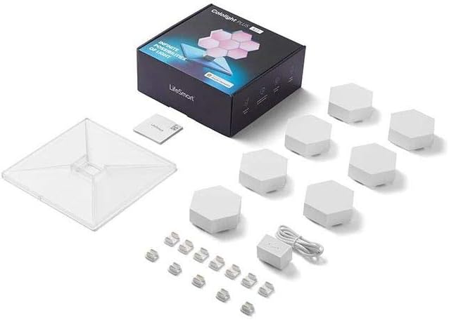 Cololight Lifesmart Cololight Plus Kit Wifi Color Changing Led Lights 7 Panels