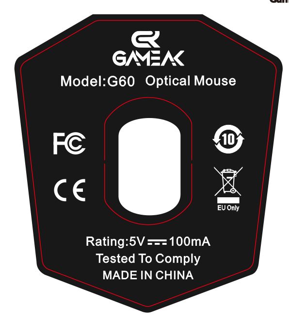 COMPO GAMEAK G60 3IN1 Bundle