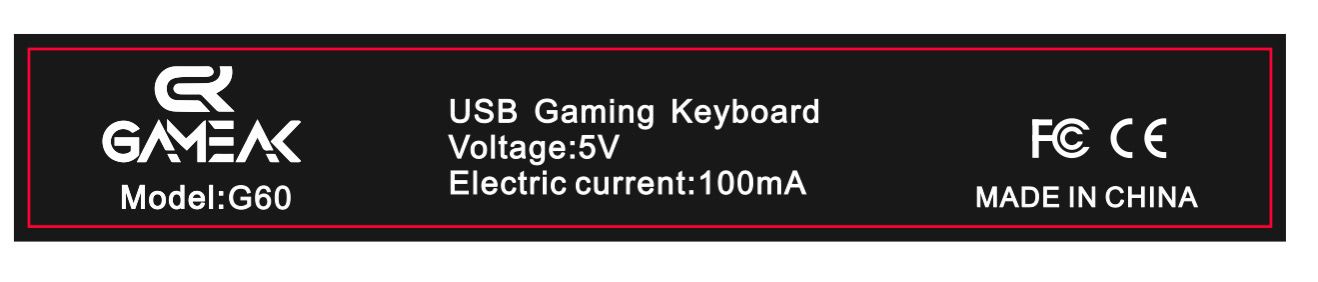 COMPO GAMEAK G60 3IN1 Bundle