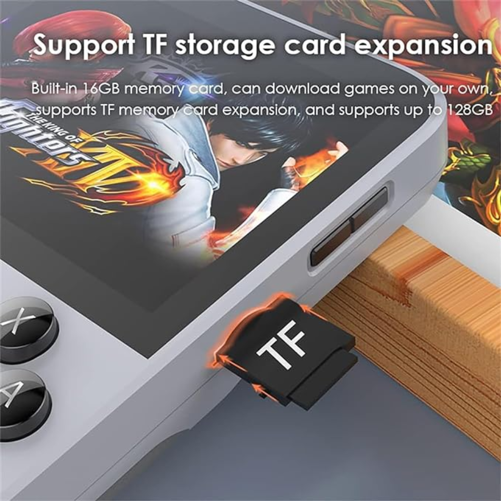 D 007 Video Game Consoles 3.5 Inches Handheld Game Players 128G 10000 Console