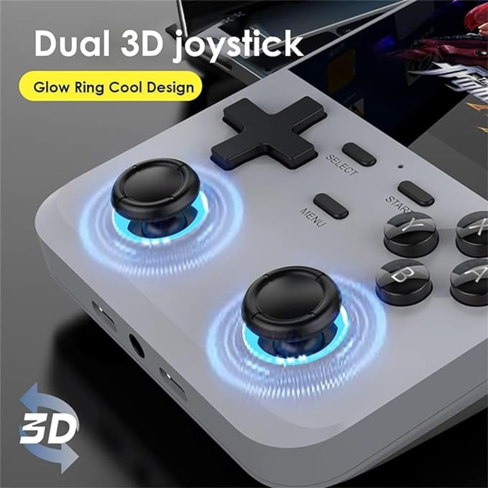 D 007 Video Game Consoles 3.5 Inches Handheld Game Players 128G 10000 Console