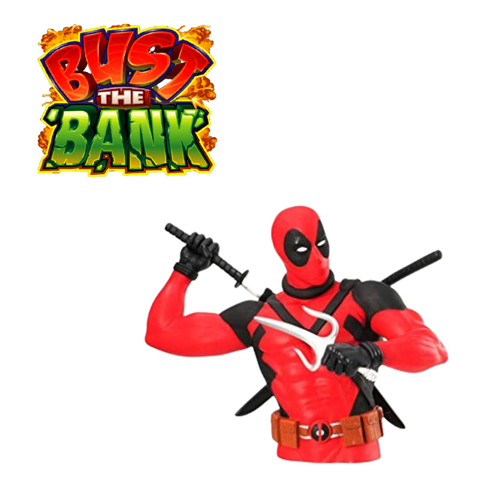 Coin Bank Figures DeadPool