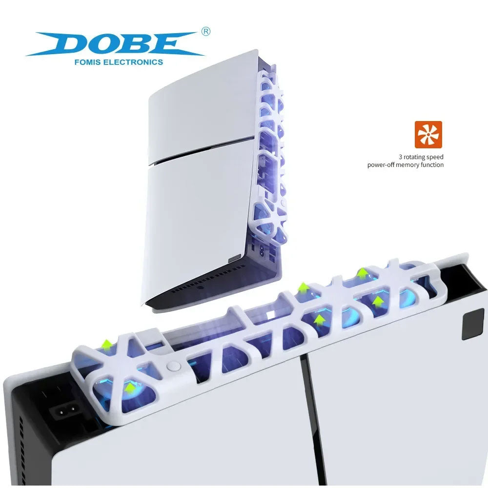 Dobe TP5 3538 PS5 Slim Cooling Fan Console