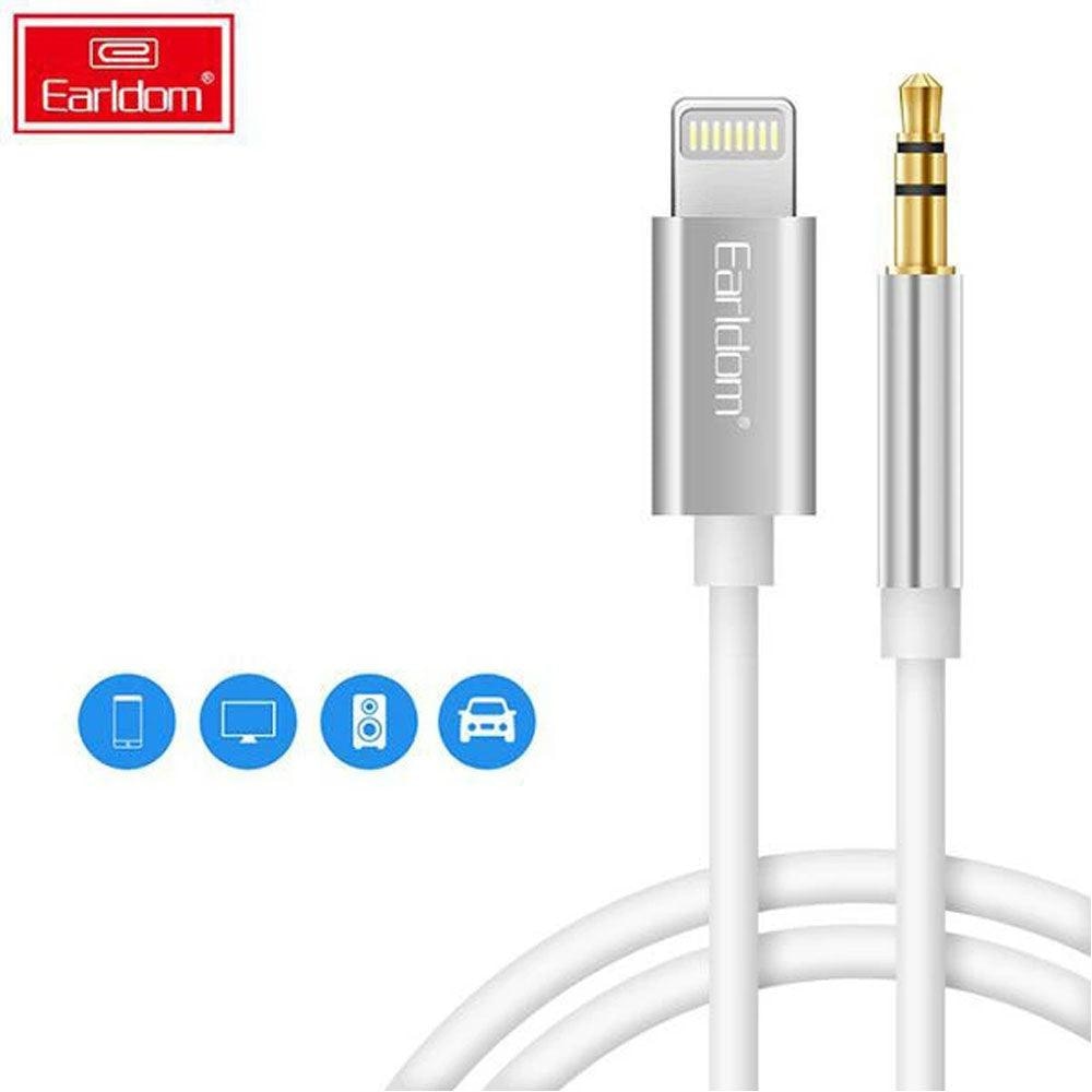 Earldom AUX 22 | 1 Lightning and 1 3.5 Speaker Out Cable Cables & Chargers