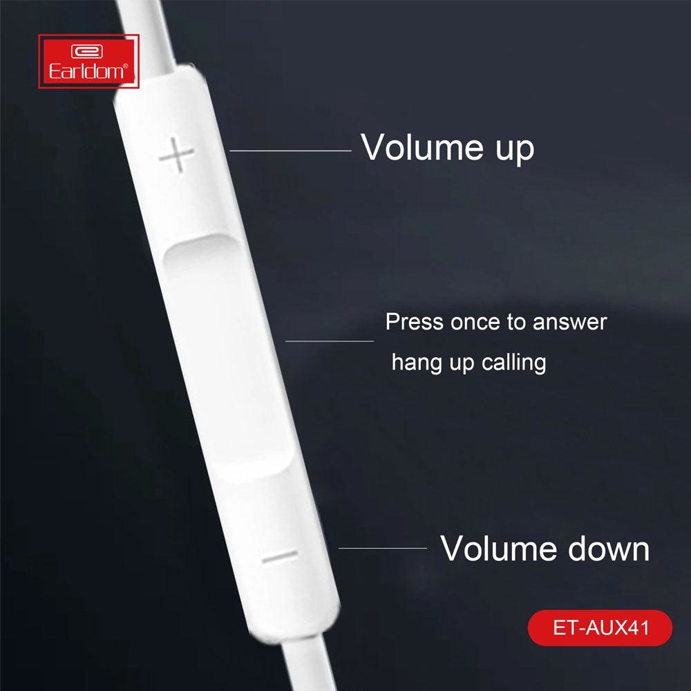 Earldom AUX41 Wire Connecting From TypeC Cables & Chargers