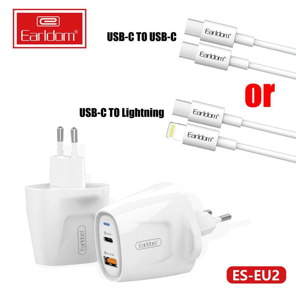 EARLDOM Charger PD Kit 20W Earldom ES EU2 Cables & Chargers