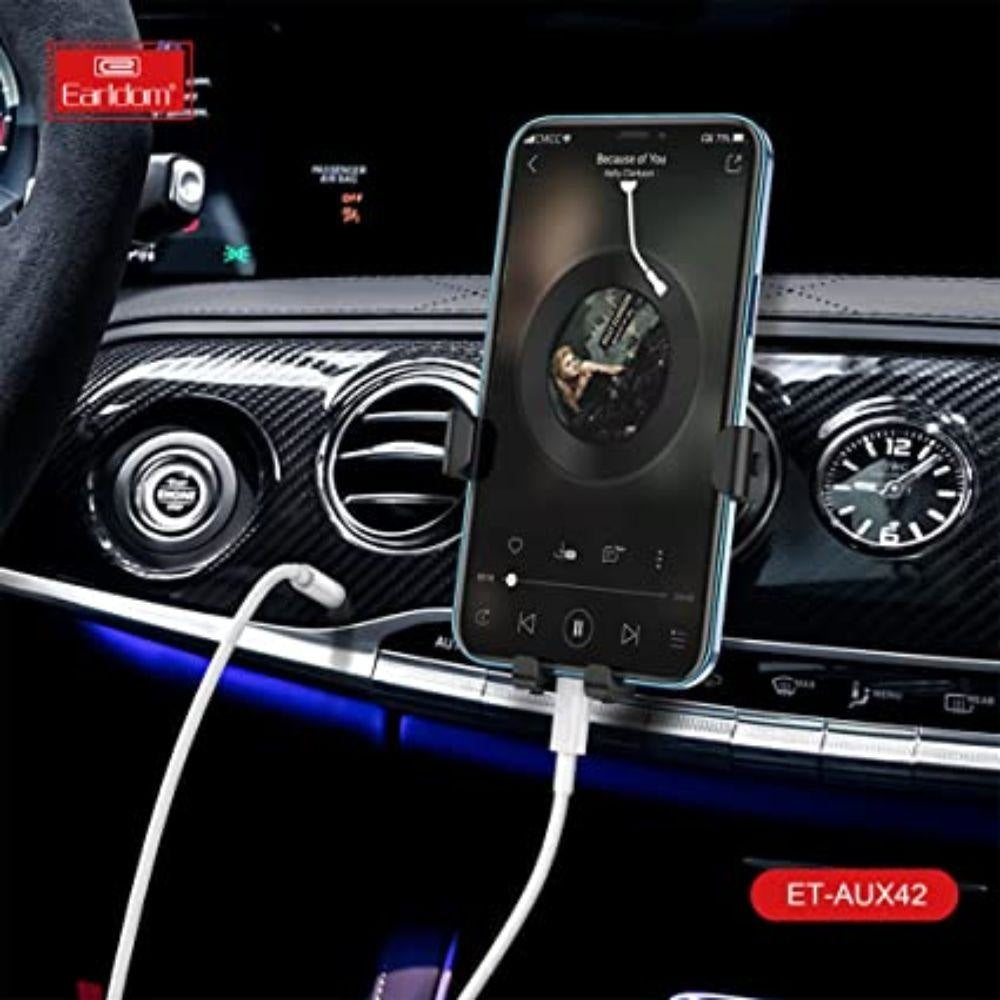 Earldom ET AUX42 Stereo AUX Cable White Cables & Chargers