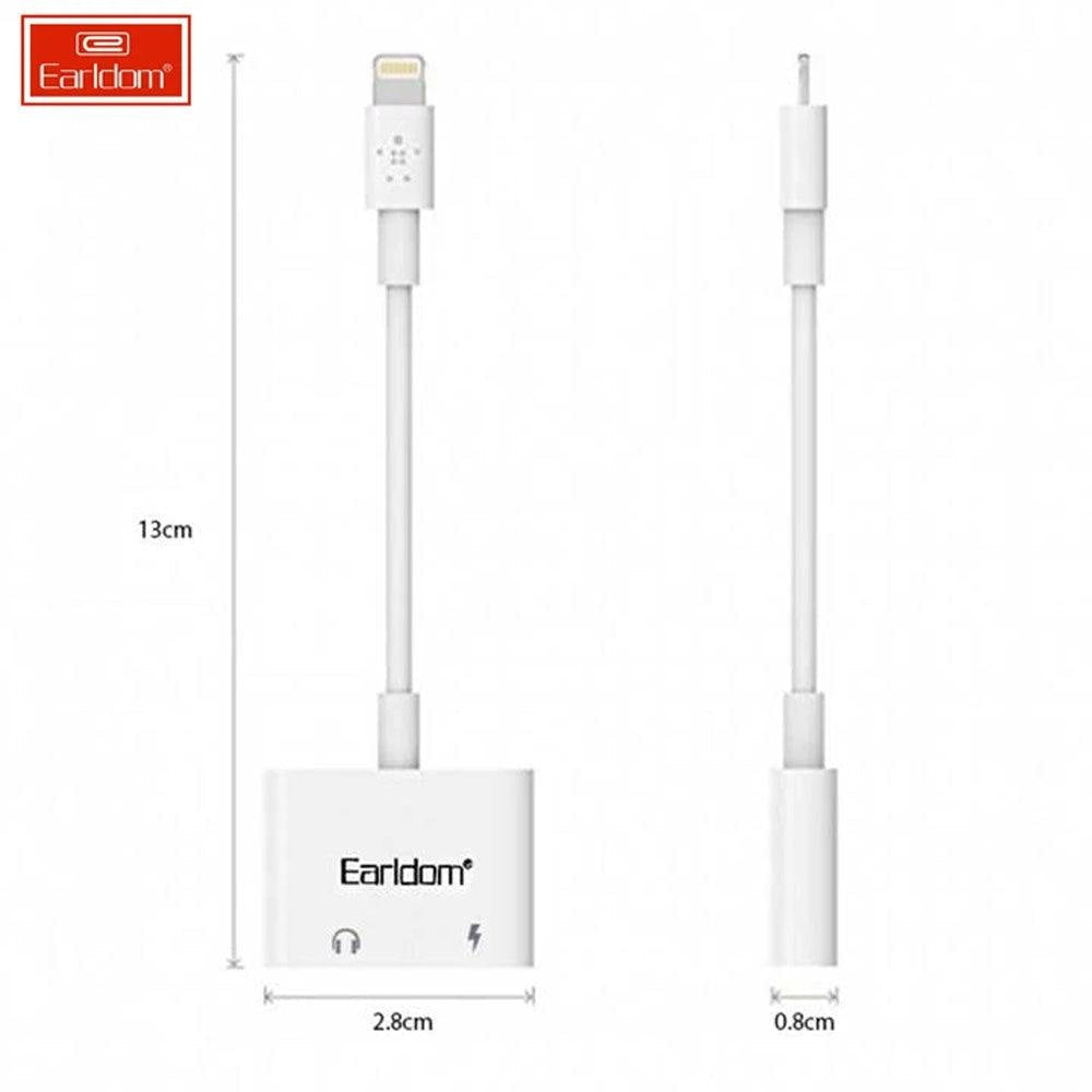 Earldom OT 16 Jack Lightning 2 in 1 Cables & Chargers