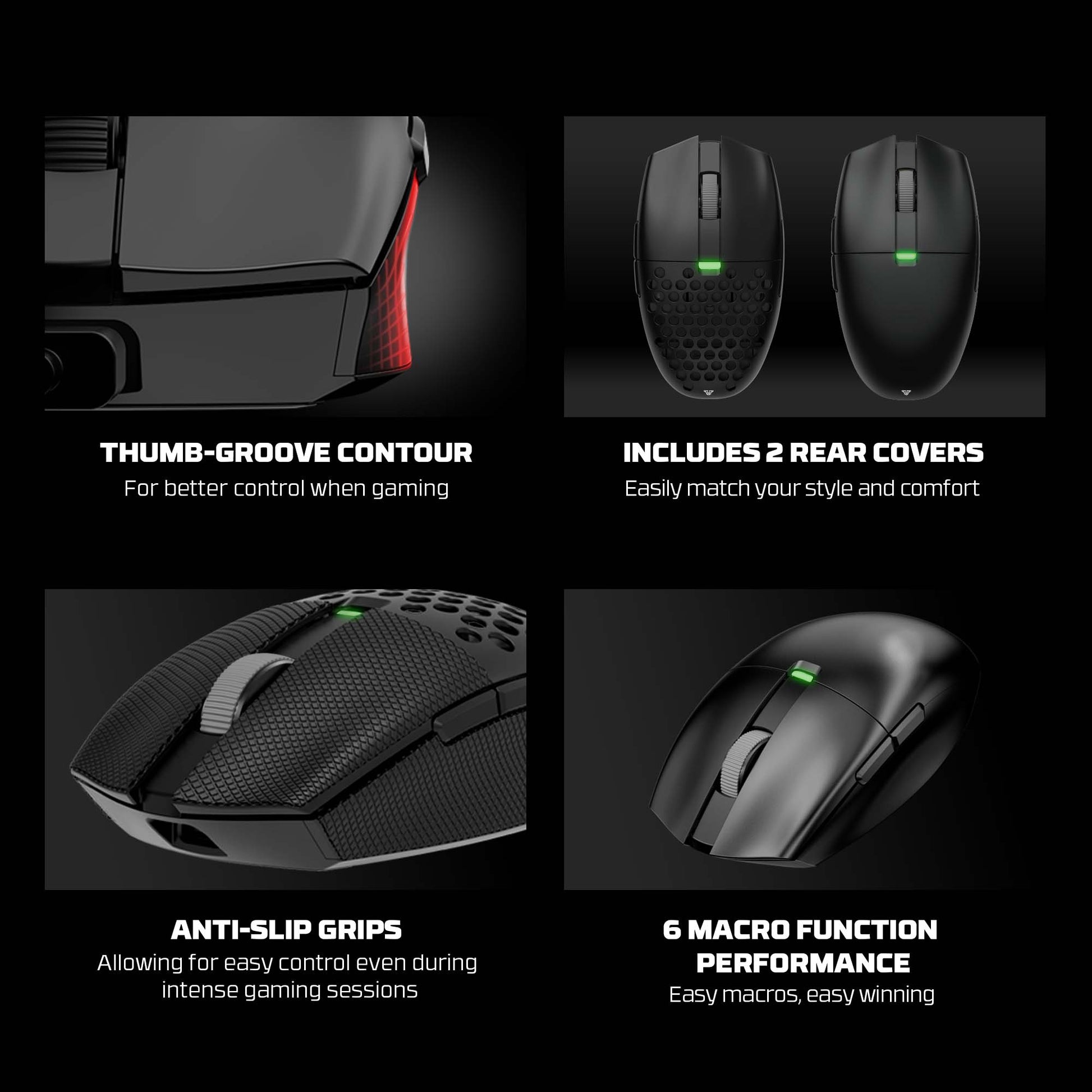 FANTECH ARIA XD7E WIRELESS GAMING MOUSE BLACK Mouse