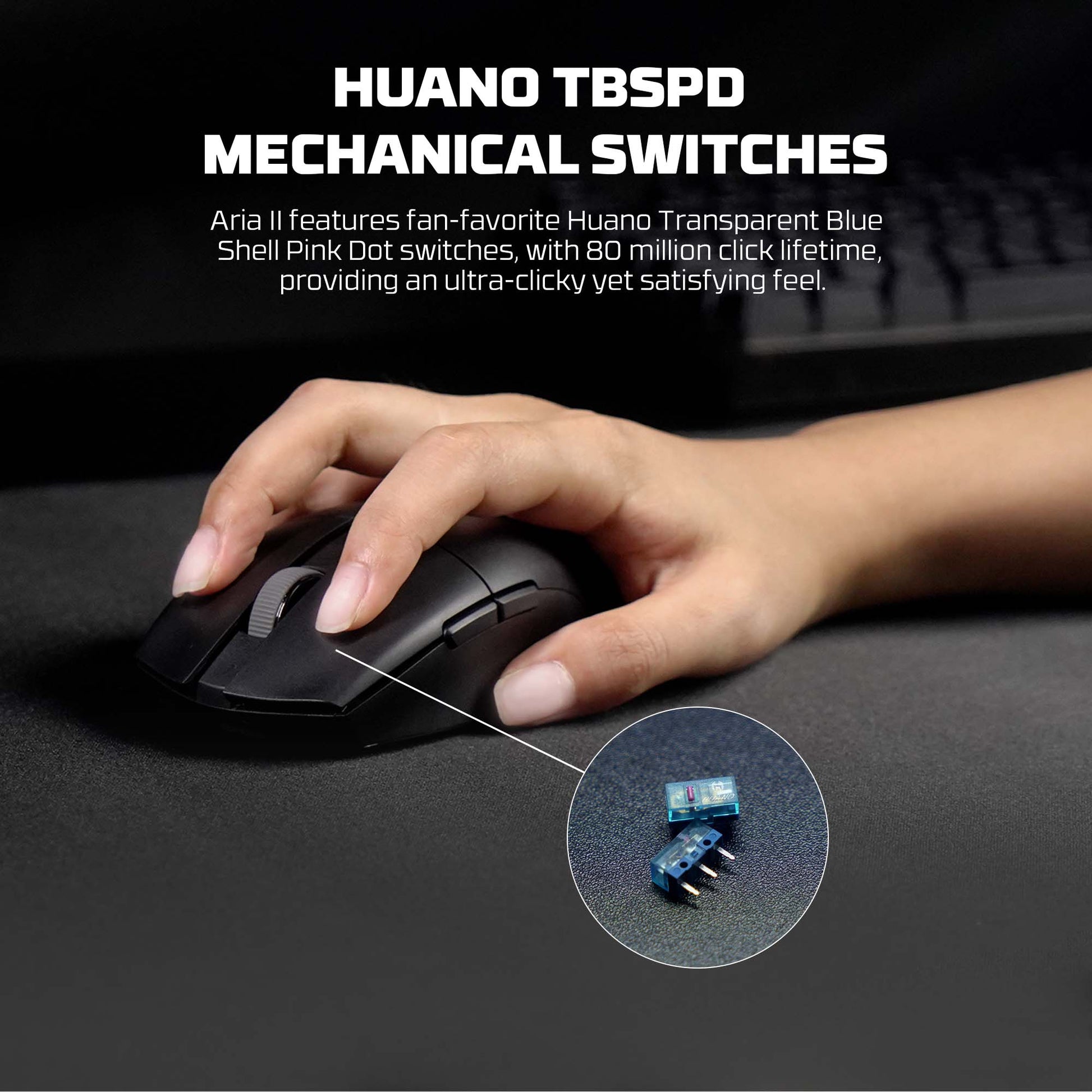 FANTECH ARIA XD7E WIRELESS GAMING MOUSE BLACK Mouse