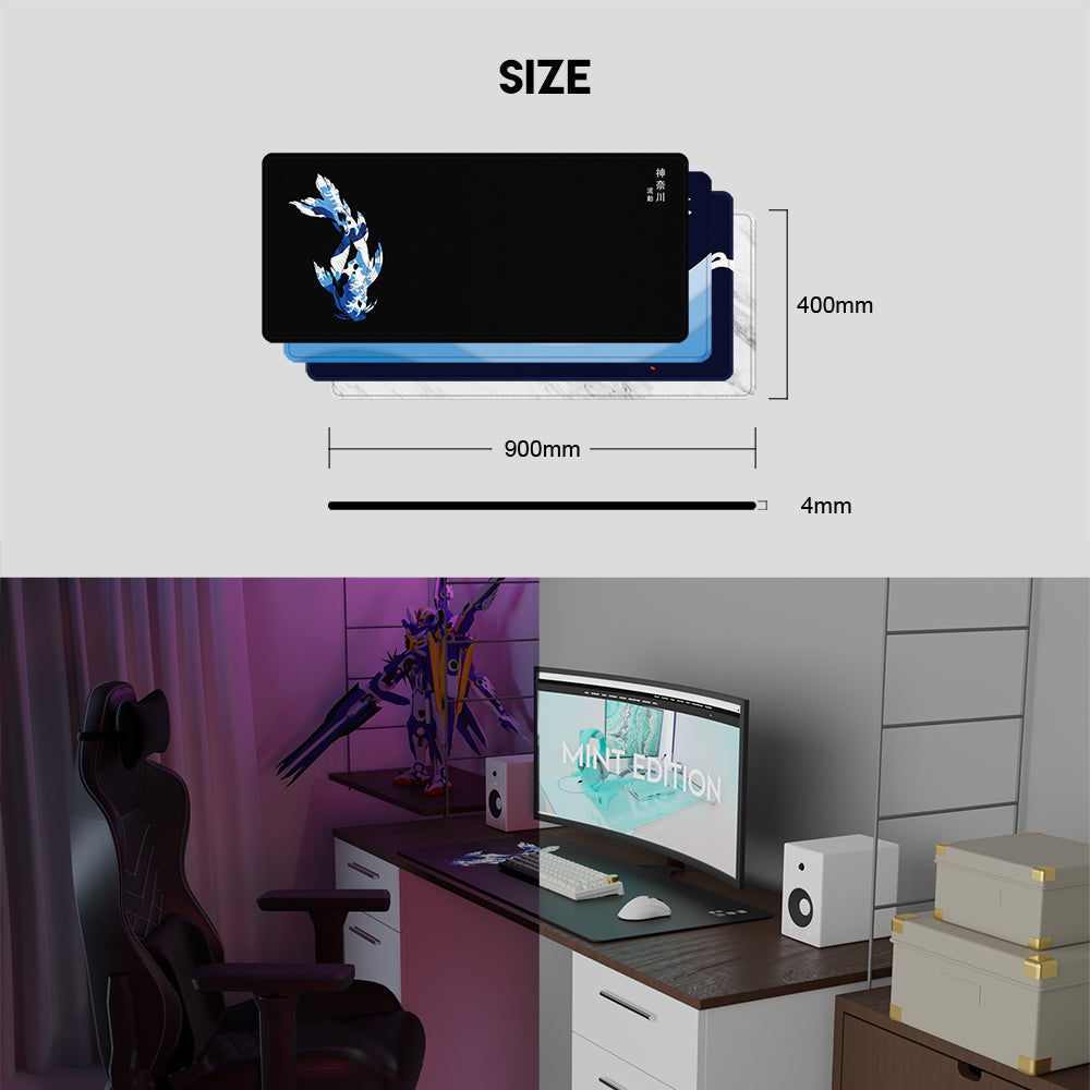 Fantech ATO MP905 DESK MAT (KANAGAWA WAVE) Mousepad