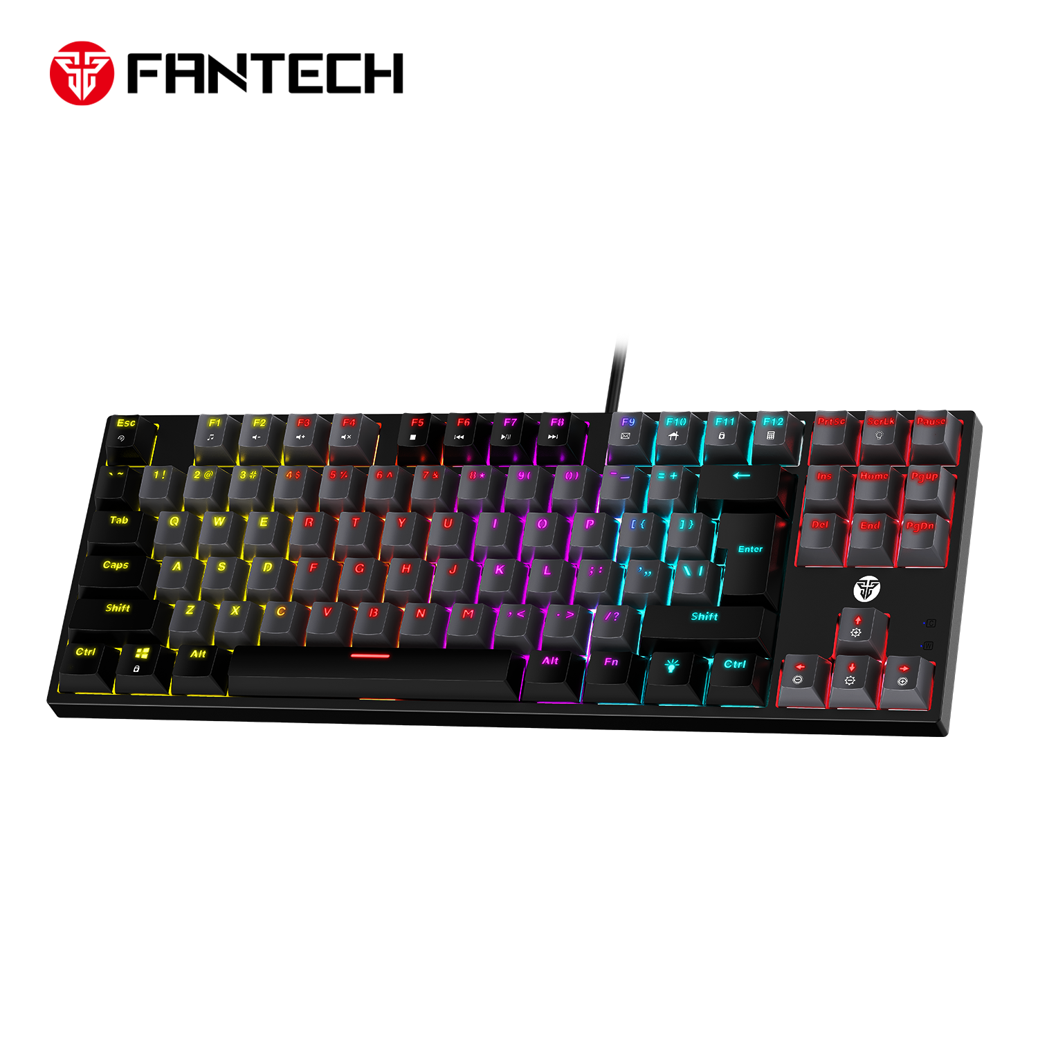 Fantech ATOM TKL MK876v2 Double Injection Keycaps Mechanical Keyboard Keyboard