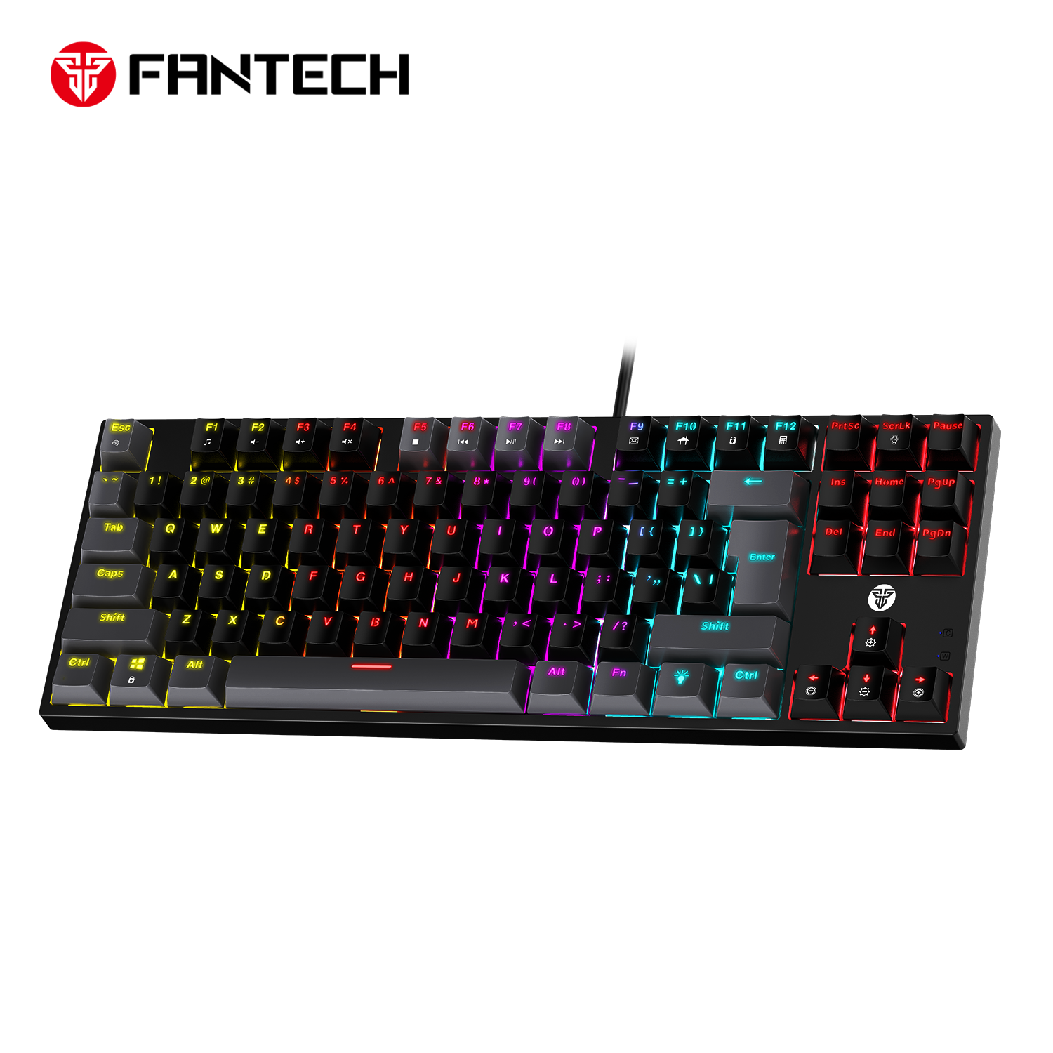 Fantech ATOM TKL MK876v2 Double Injection Keycaps Mechanical Keyboard Keyboard