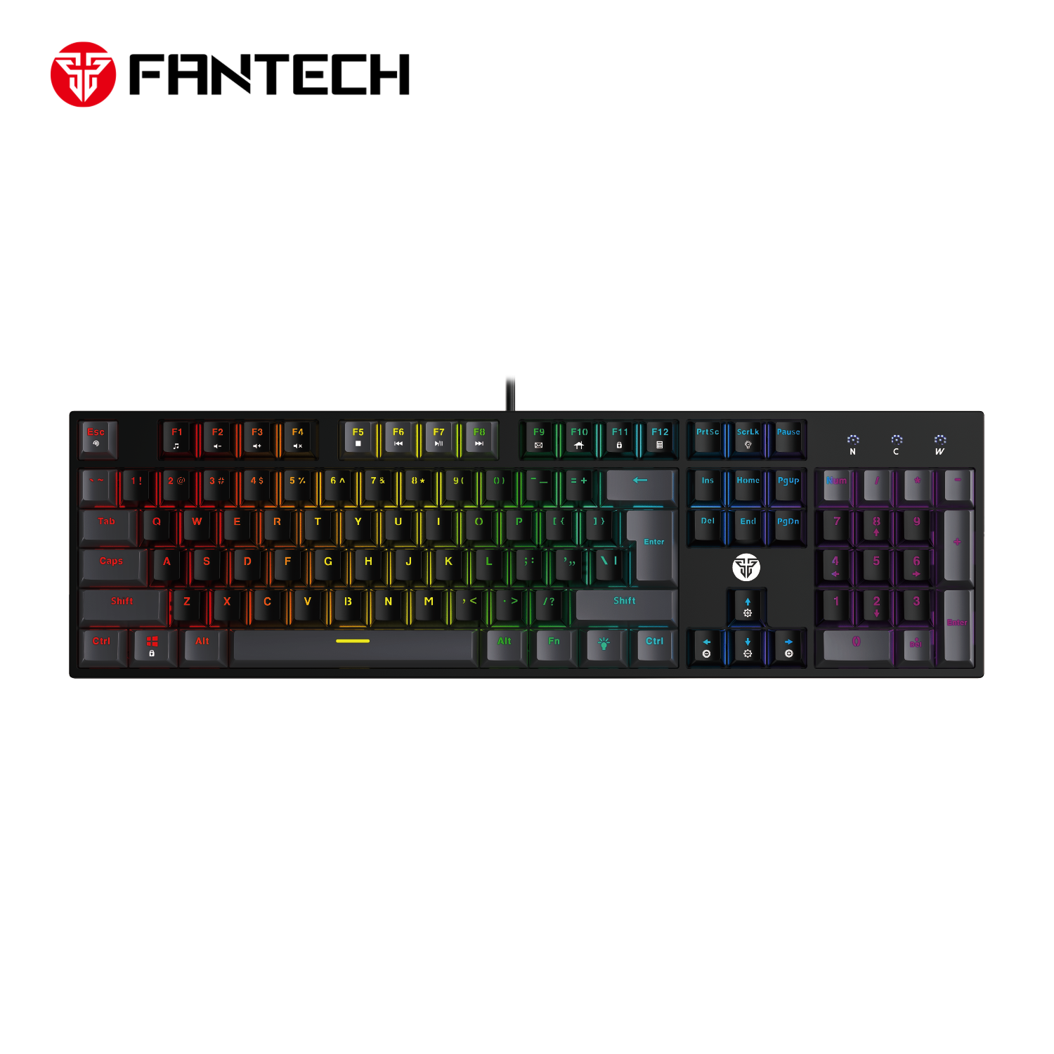 Fantech ATOM TKL MK886v2 104Keycaps Keycaps Mechanical Keyboard Keyboard
