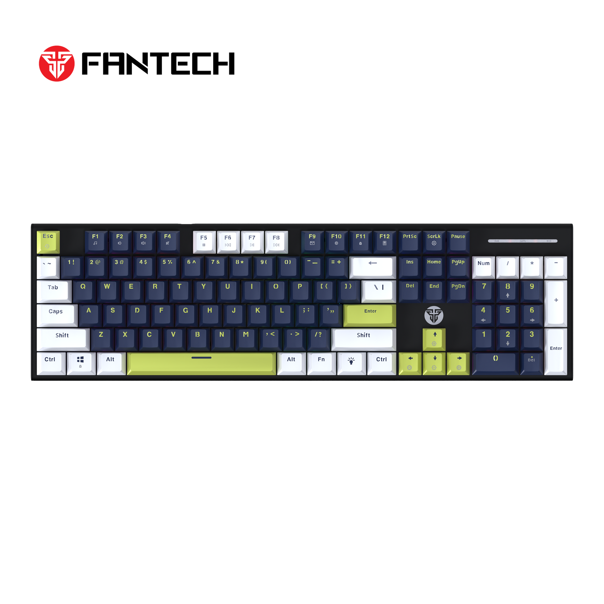 FANTECH ATOM104S MK878S MECHANICAL GAMING KEYBOARD MORI EDITION BLACK Keyboard