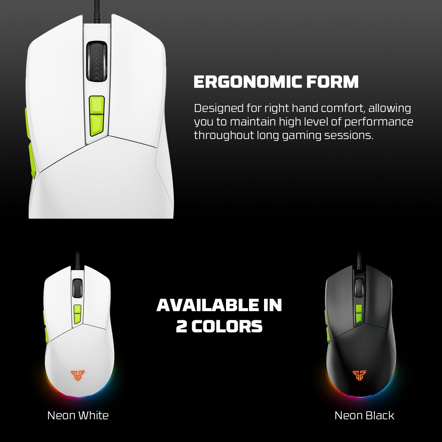 Fantech Atom63 MK859c Mechanical Gaming Keyboard & Mouse Arabic/English Bundle