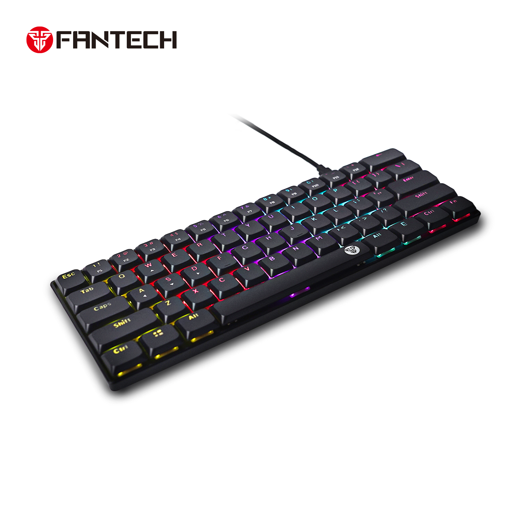 FANTECH ATOMAIR61 MK311 MECHANICAL KEYBOARD LOW PROFILE WHITE Keyboard