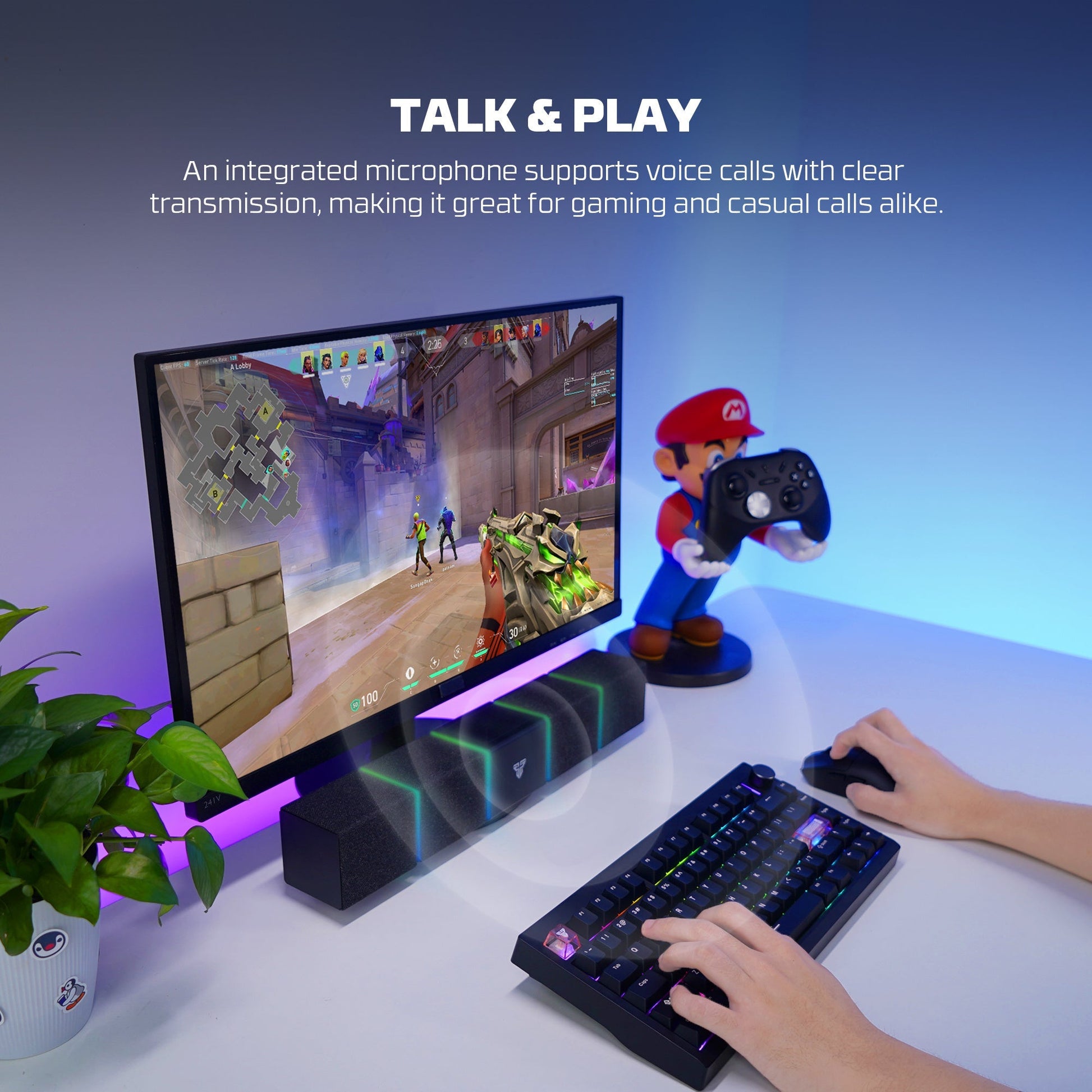 Fantech Bluetooth Speaker Groove Bar Pro Bs163 - Audio | Speakers