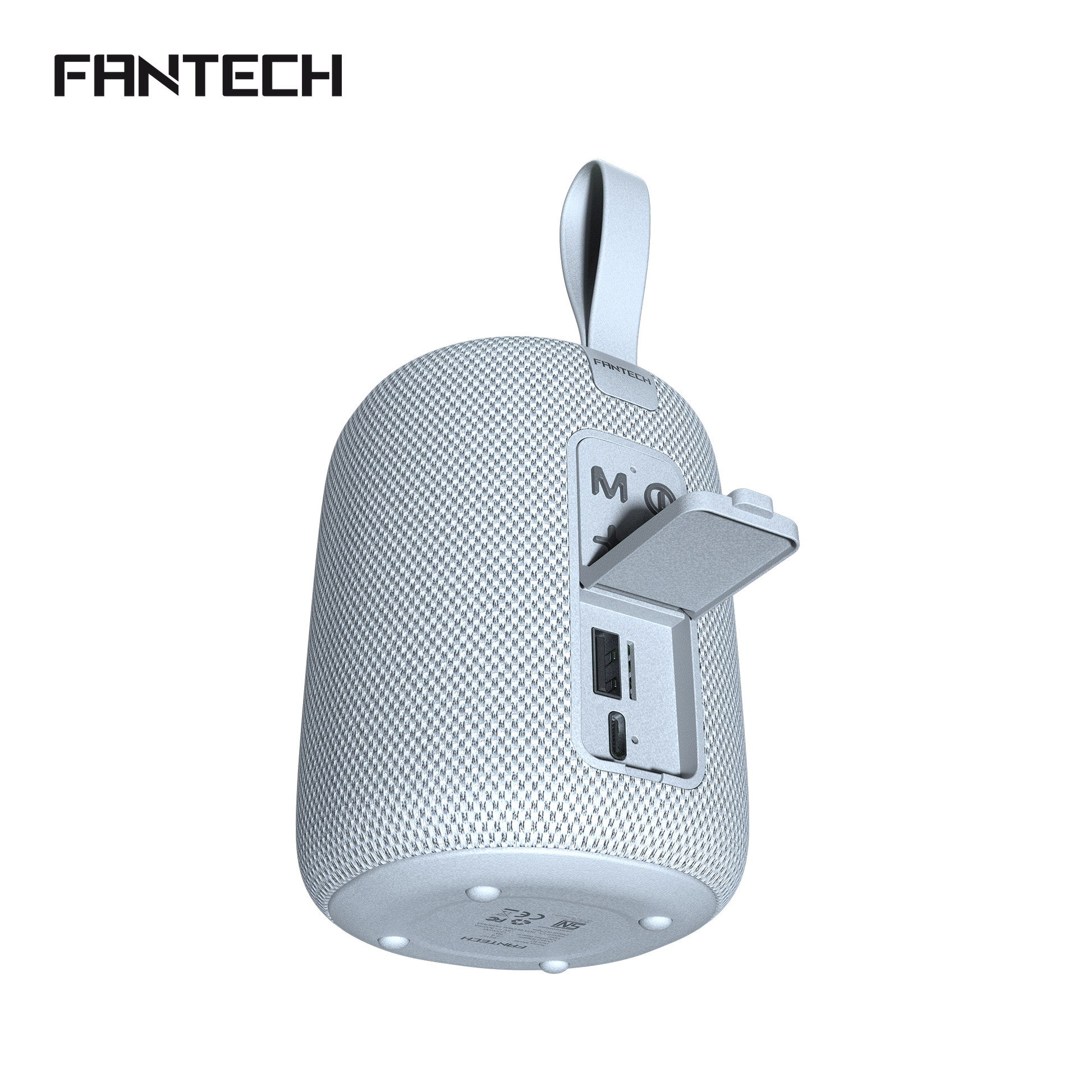 Fantech(bs157)-nerabox 5w Rms Portable Speaker - Gray