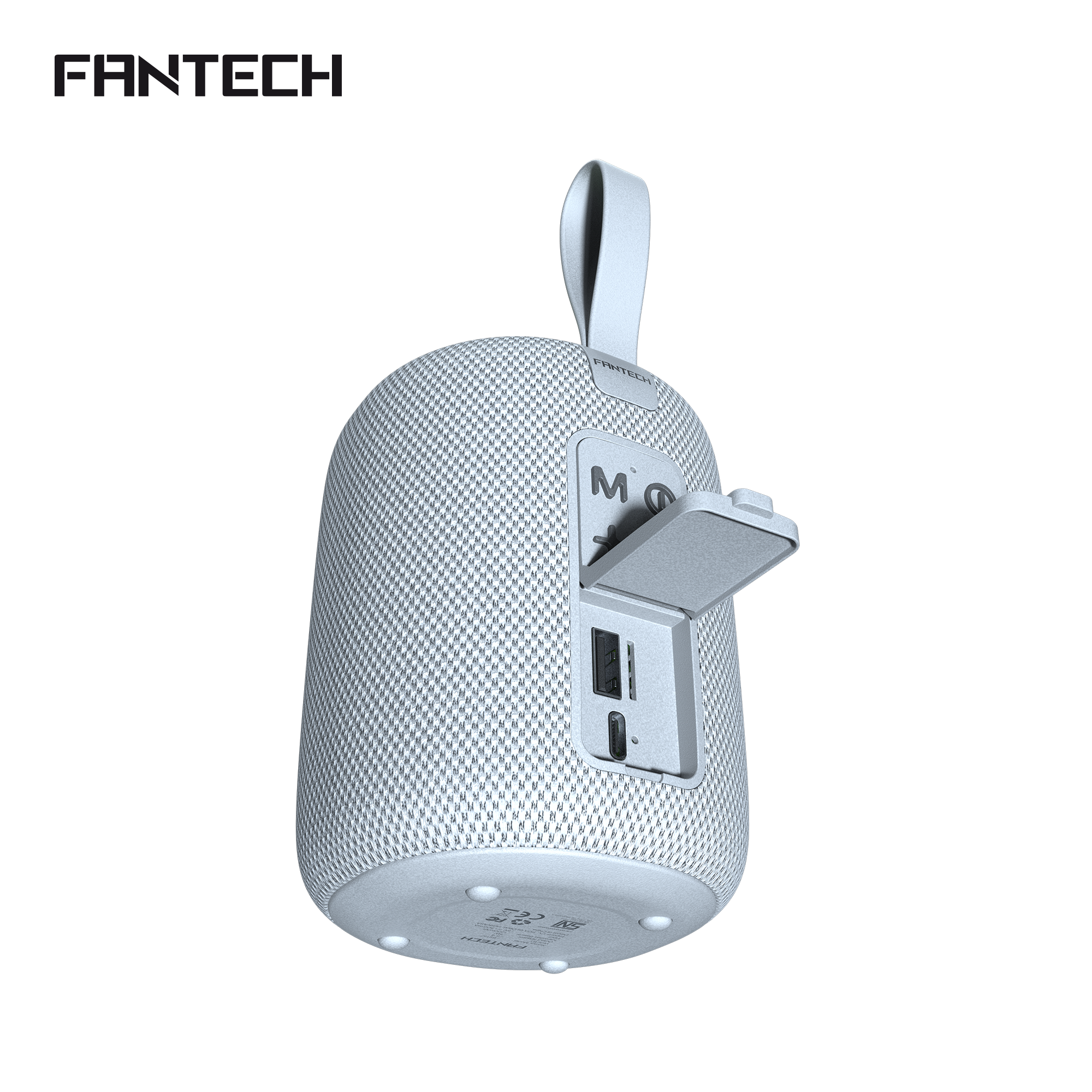 Fantech(bs157)-nerabox 5w Rms Portable Speaker - Gray