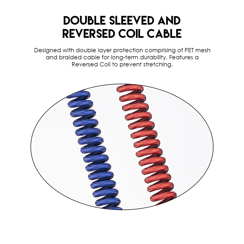 Fantech COILED CABLE AC701 Keyboard