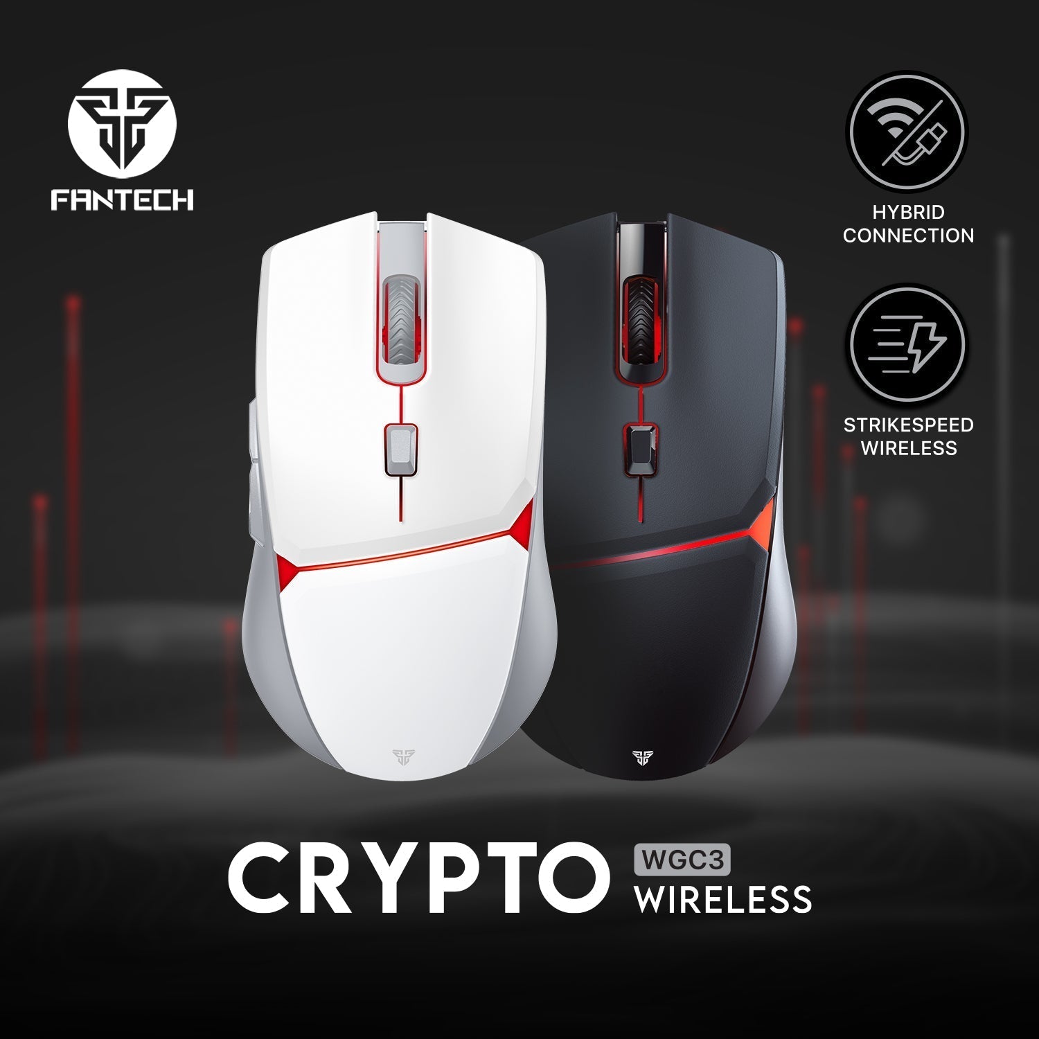 Fantech Crypto WGC3 Gaming Mouse New Arrivals