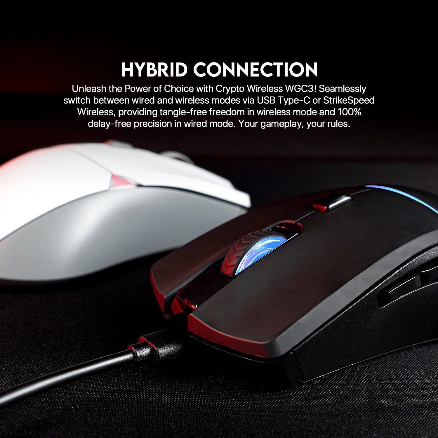 Fantech Crypto WGC3 Gaming Mouse New Arrivals