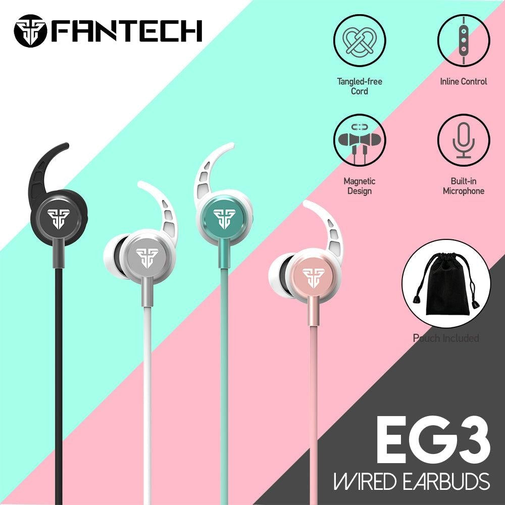 FANTECH EG3 WIRED EARBUDS Sakura Editon Audio