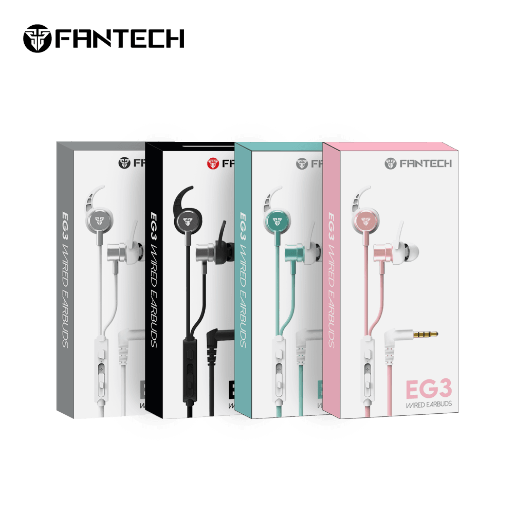 FANTECH EG3 WIRED EARBUDS Space Edition Audio