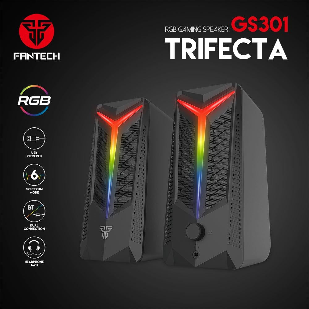 Fantech GS301 TRIFECTA RGB Gaming Speaker Audio