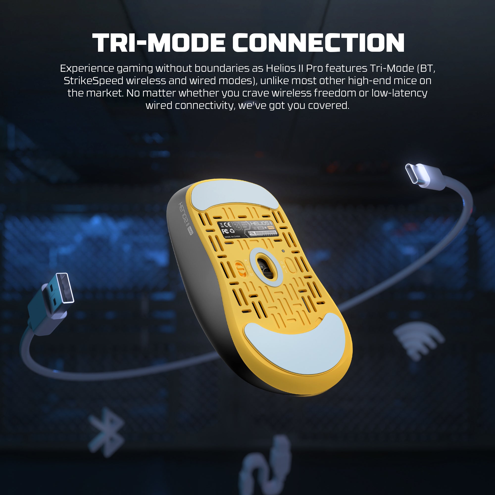 Fantech HELIOS II VD3V3 PRO 4K Wireless Mouse