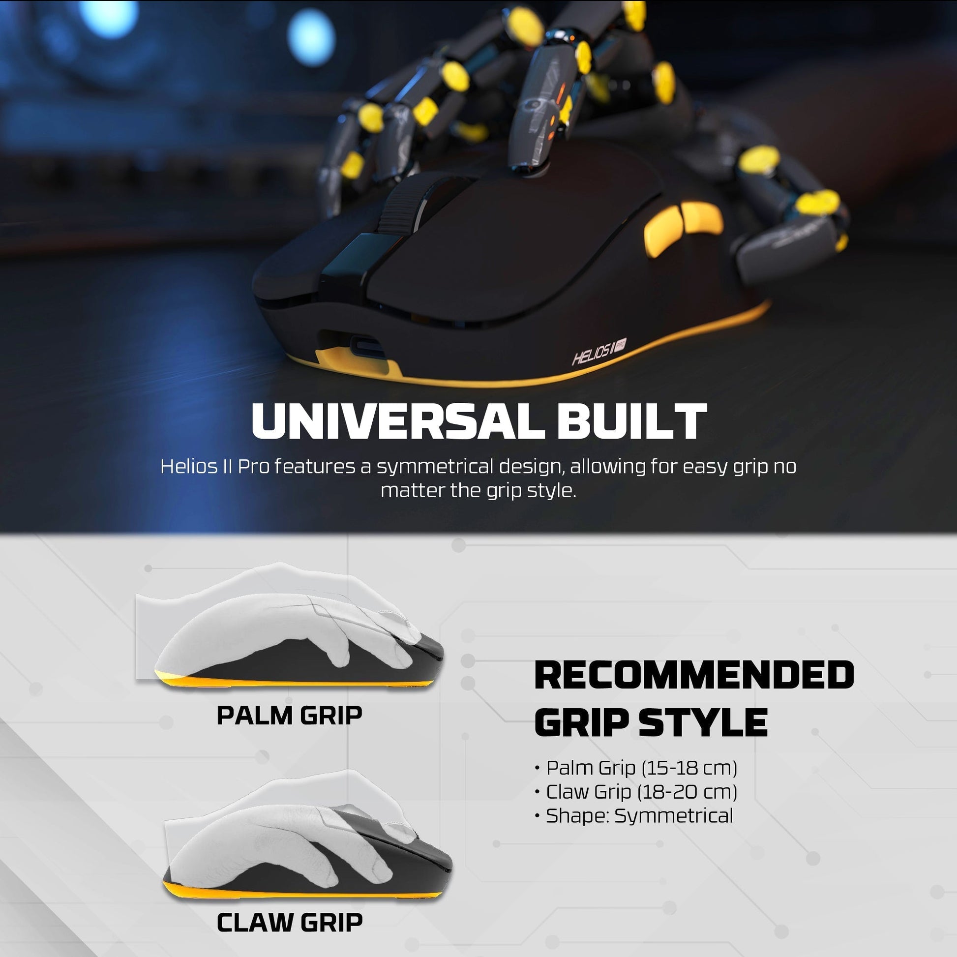 Fantech HELIOS II VD3V3 PRO 4K Wireless Mouse