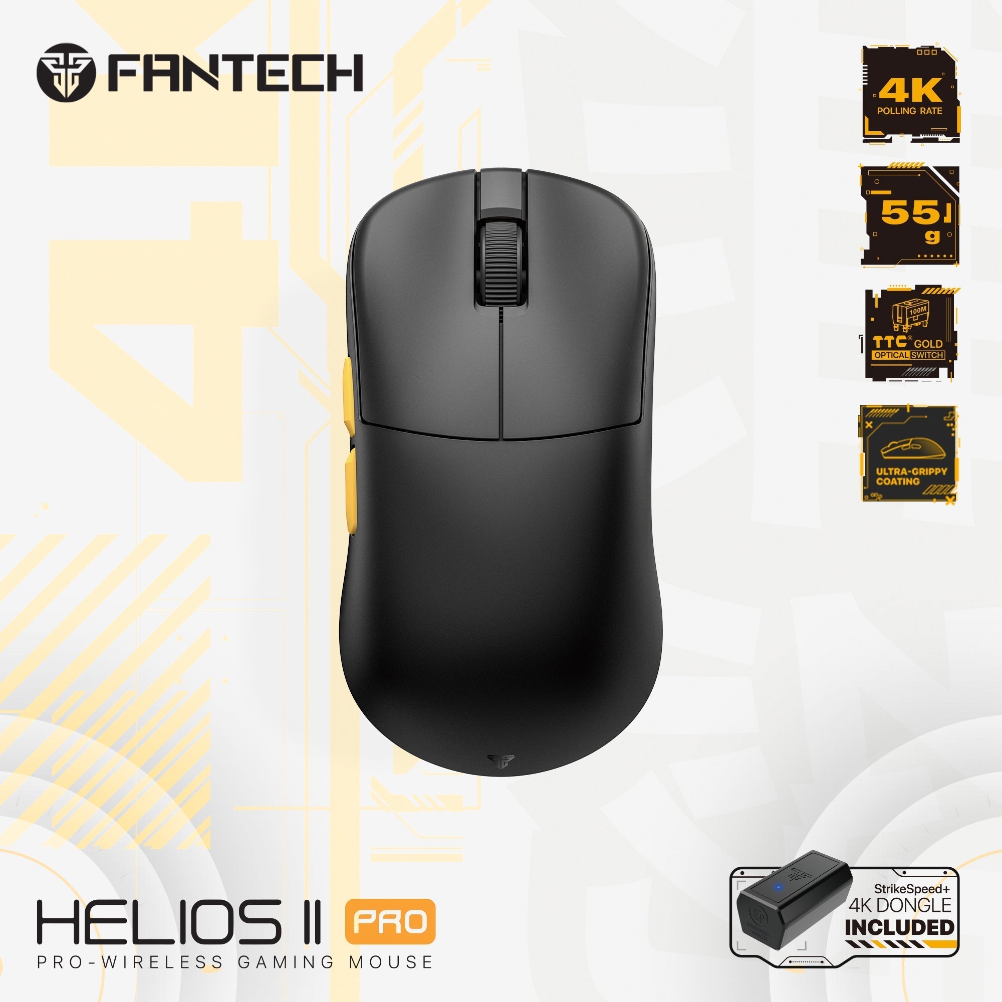Fantech HELIOS II VD3V3 PRO 4K Wireless Mouse