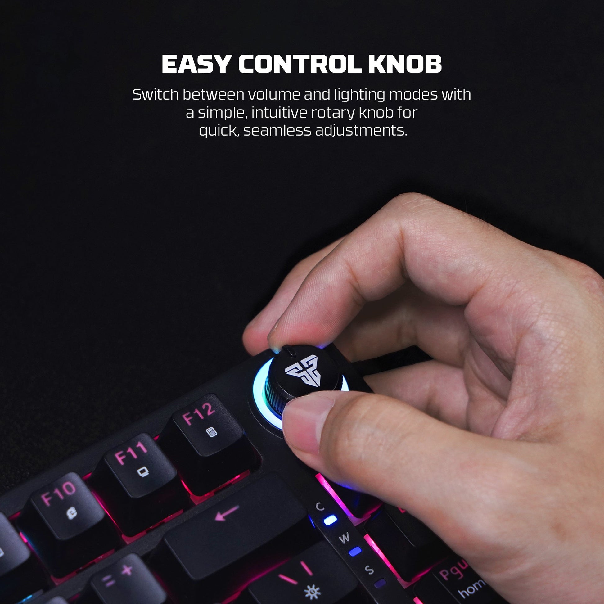 Fantech Hero Mk875v2 Gaming Keyboard Rgb (ps5 - Ps4 - Pc) - Keyboard