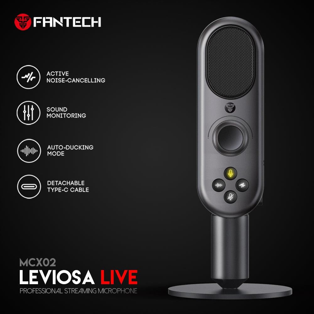 FANTECH LEVIOSA LIVE MCX02 PROFESSIONAL SMART MICROPHONE Streaming