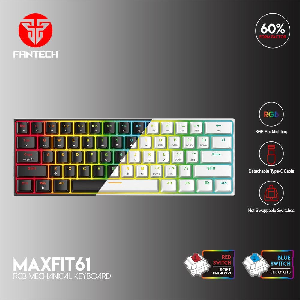 FANTECH MAXFIT61 MK857 RGB SPACE EDITION MECHANICAL KEYBOARD Keyboard