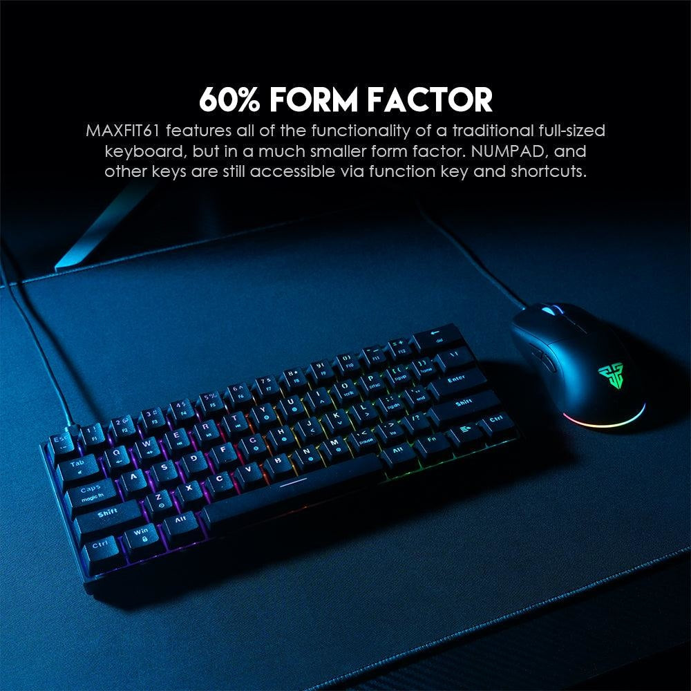 FANTECH MAXFIT61 MK857 RGB SPACE EDITION MECHANICAL KEYBOARD Keyboard